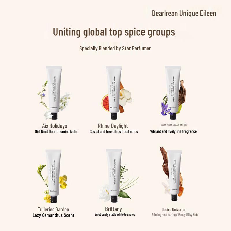 Dear Ilean Aix Holiday Scented Hydrating Hand Cream