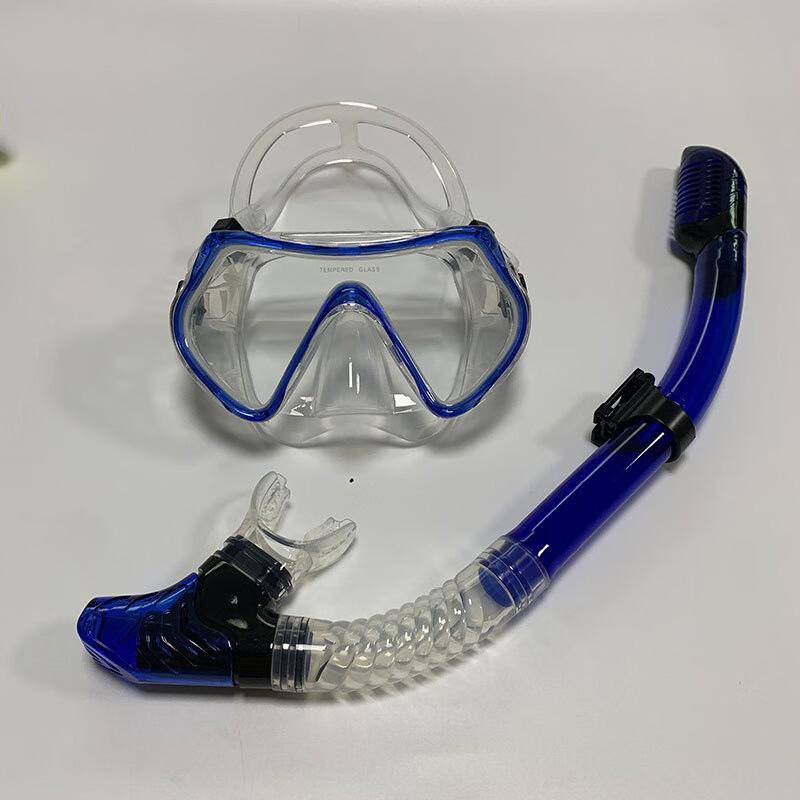 YBLKJ Large Frame Snorkeling Set with HD Mask & Snorkel