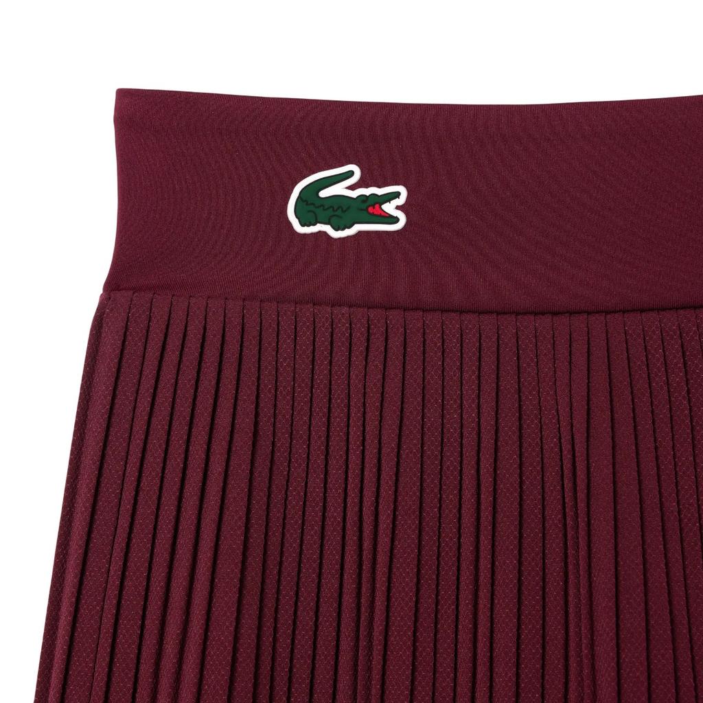 Lacoste Womens/Ladies Roland Garros Edition Sports Pleated Tennis Shorts