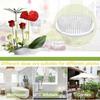 1PC Three Suction Cup Buckle Plastic Transparent Jian Shan Flower Vase Zen Decorative Base
