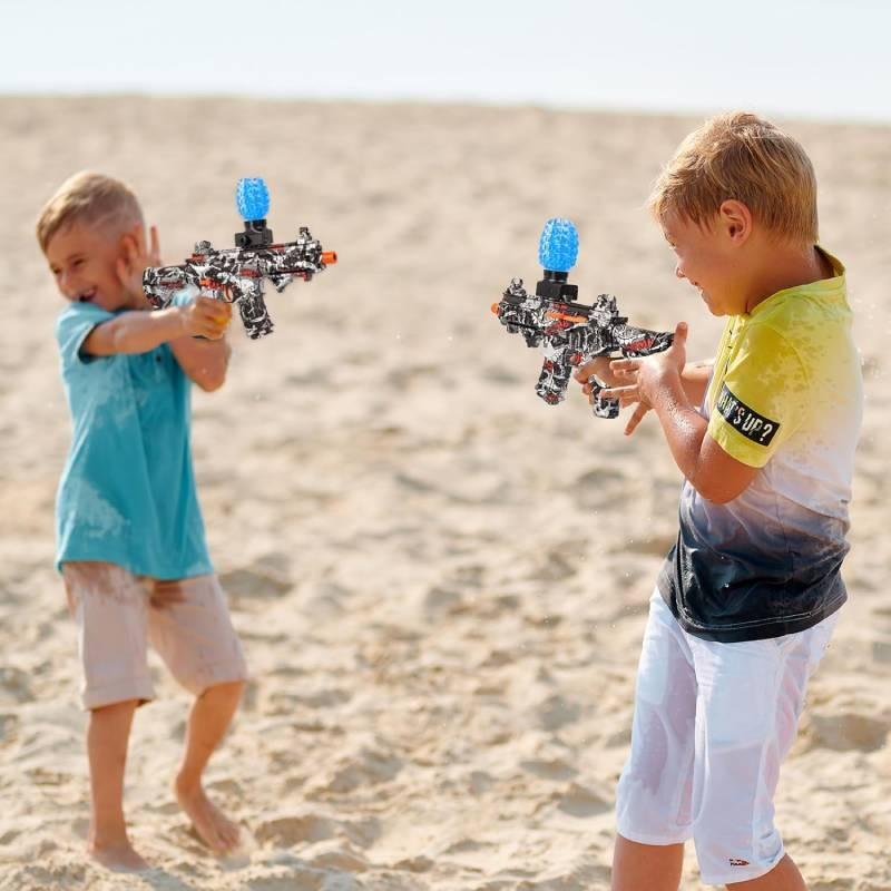 M416 Elektryczny Pistolet na Miękkie Pociski Dla Dzieci Zabawa Na Świeżym Powietrzu Angażująca Kolorowa Zabawka