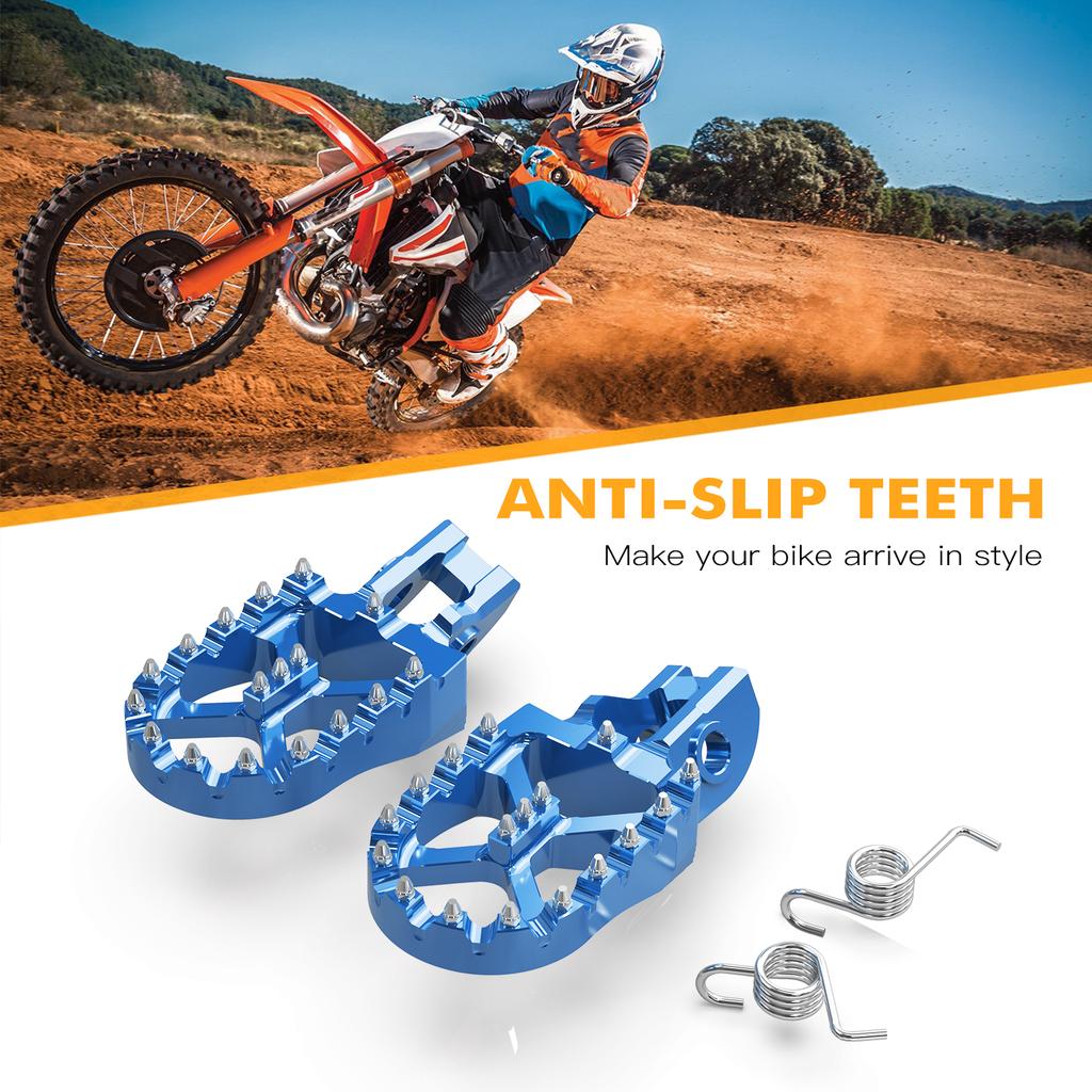 For Husqvarna TE 300 2017-2023 TE 250 FE 125 FE 250 FE 350 FE 450 FE 501 57mm Foot Pegs Footrest TX 300 TC 125 FX FC 2017-2022
