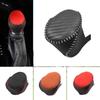 Leather Car Gear Shift Collars for Toyota C-HR CHR 2016 - + Leather Head Knob Cover Interior Accessories