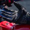 ILM Motorcycle Genuine Hard Smartphone Riding Gloves Size Gloves, Leather, All-Season, Spring, Summer, Fall, Protector, Compatible, Non-Slip,
