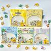 Genuine Journal Stickers Anime Pikachu Eevee Psyduck Scrapbook Planner Diary Decor Sticker Fans Toys Gifts