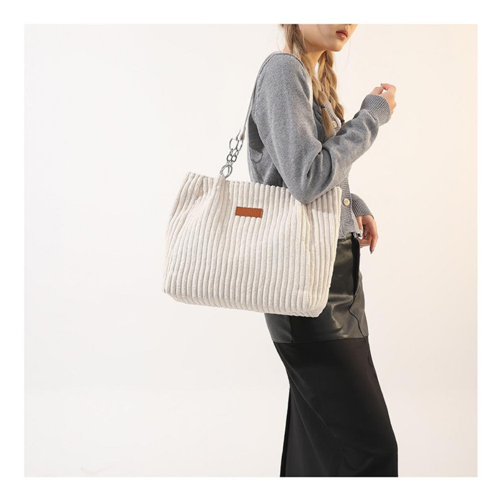 Large Capacity Ladies Handbag,Fashion Simple Shoulder Bag Casual Armpit Tote Women's Bags
