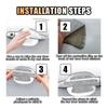 Bling Door Handle Protector 8PCS Set Auto Handle Sticker  For Auto Accessories