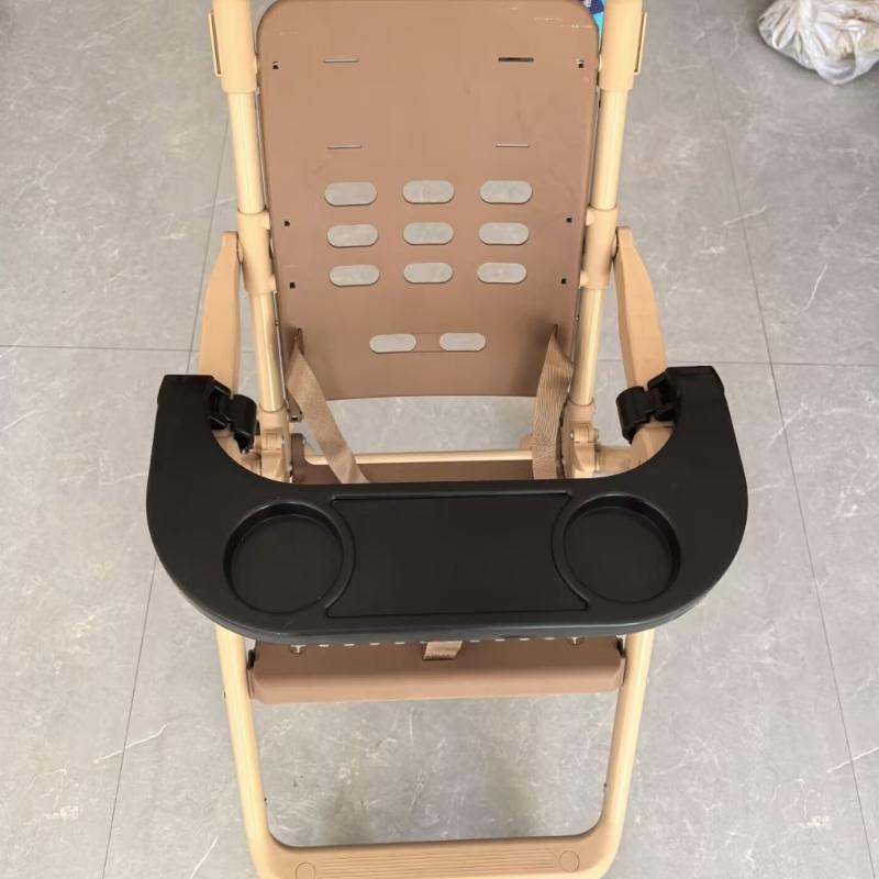 Strollers Dinner Table Plate Baby Strollers Cup Holder Detachable Tray Attachment for Snacks & Drink Pram Accessories
