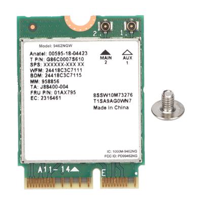 WiFi Card 2.45G DualBand M.2NGFF Interface High Speed Wireless NetCard for LinuxGoogle Chrome