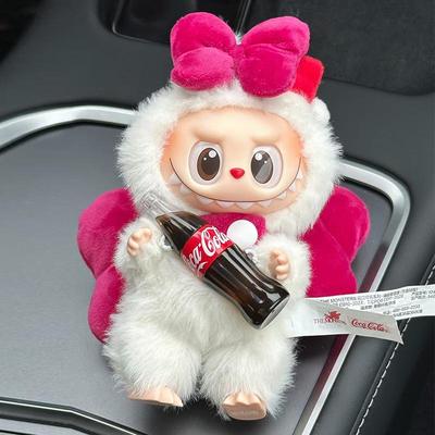 Labubu Trendy Doll Clothes Set: Macaron Silicone with Bowknot for 1st, 2nd, and 3rd Generation