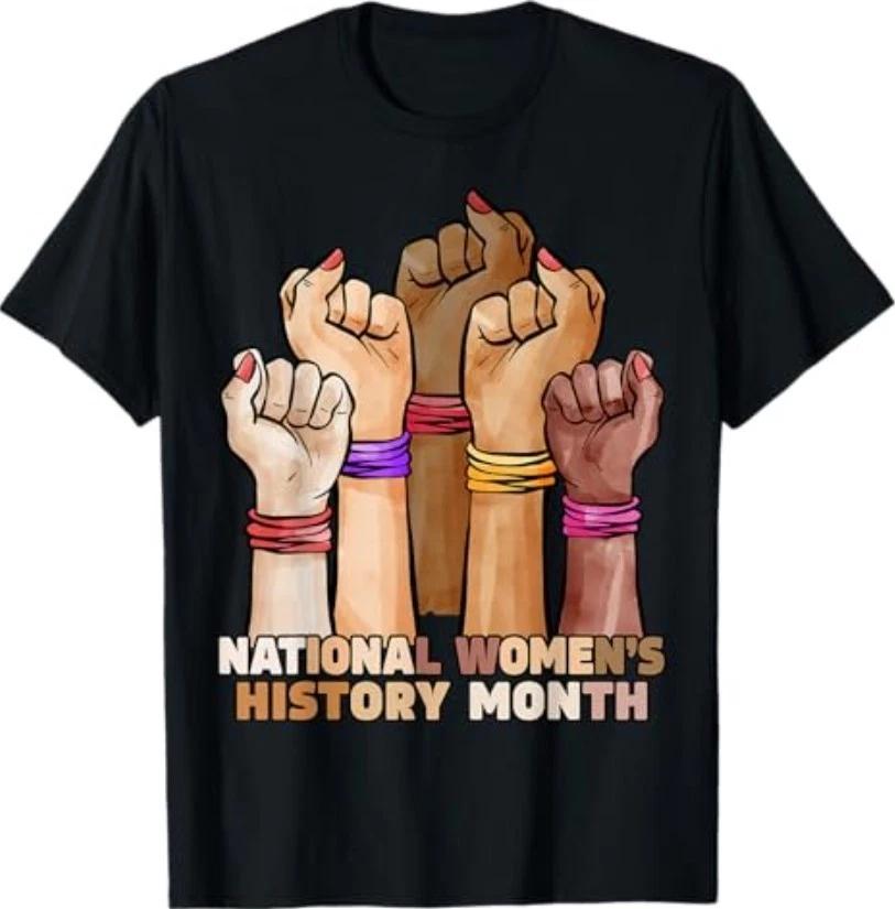 National Womens History Month for Womens History Month T-Shirt 2XL