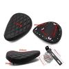 1 Set Motorcycle Retro Leather Solo Seat 3" Spring Bracket For Harley Prince Car Series Modified Single Seat Cushion