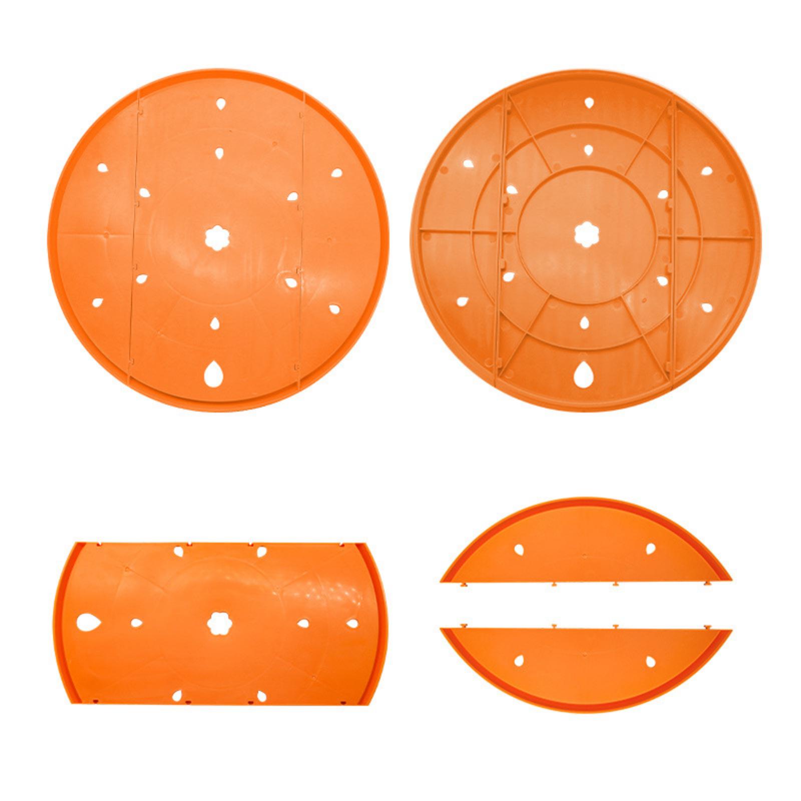 

Plastic Planter Bottom Drainer, Flower Pot Hole Filter, Prevent Soil Loss Breathable Drainage Insert For Bonsai Potted Plants one size