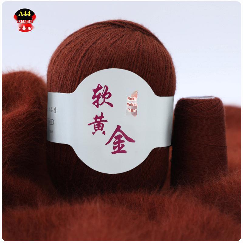 Buy One or Two Skeins, Get One or Two Free: Cashmere Hand-knitting Yarn, Three-ply Medium-thick Wool Yarn for Scarves.