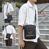 WEIXIER Men's Crossbody Shoulder Bag Messenger Bag Mini Purse Travel Passport Wallet Bag