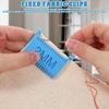 3Pcs Sewing Seam Gauges Set Scratch-resistant Plastic Measuring Ruler for DIY Garment Crafting Professional Sewers
