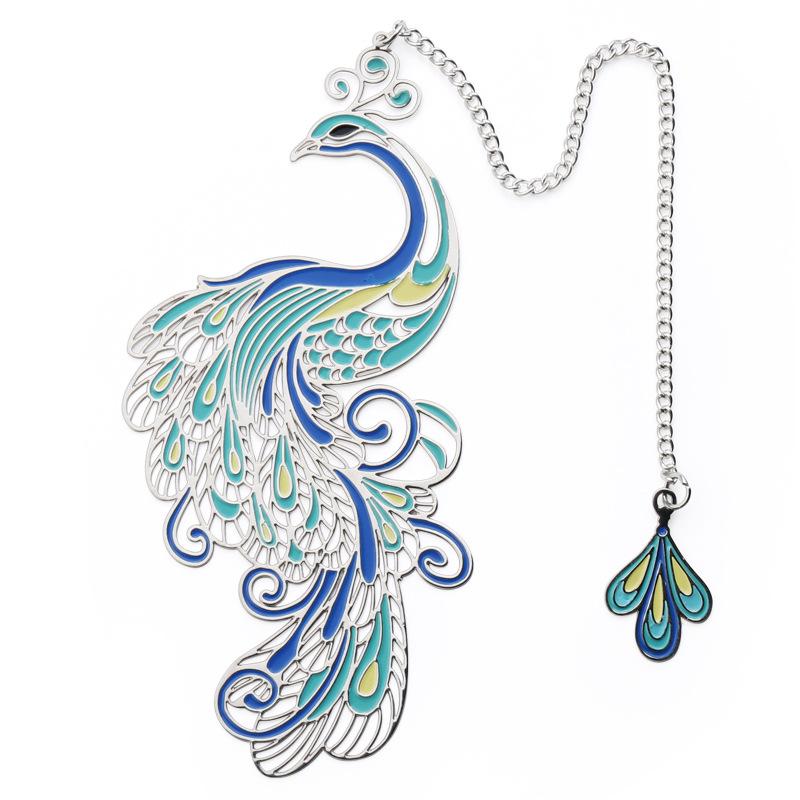 Retro Chinese Style Metal Bookmark: Creative Cultural Souvenir Gift