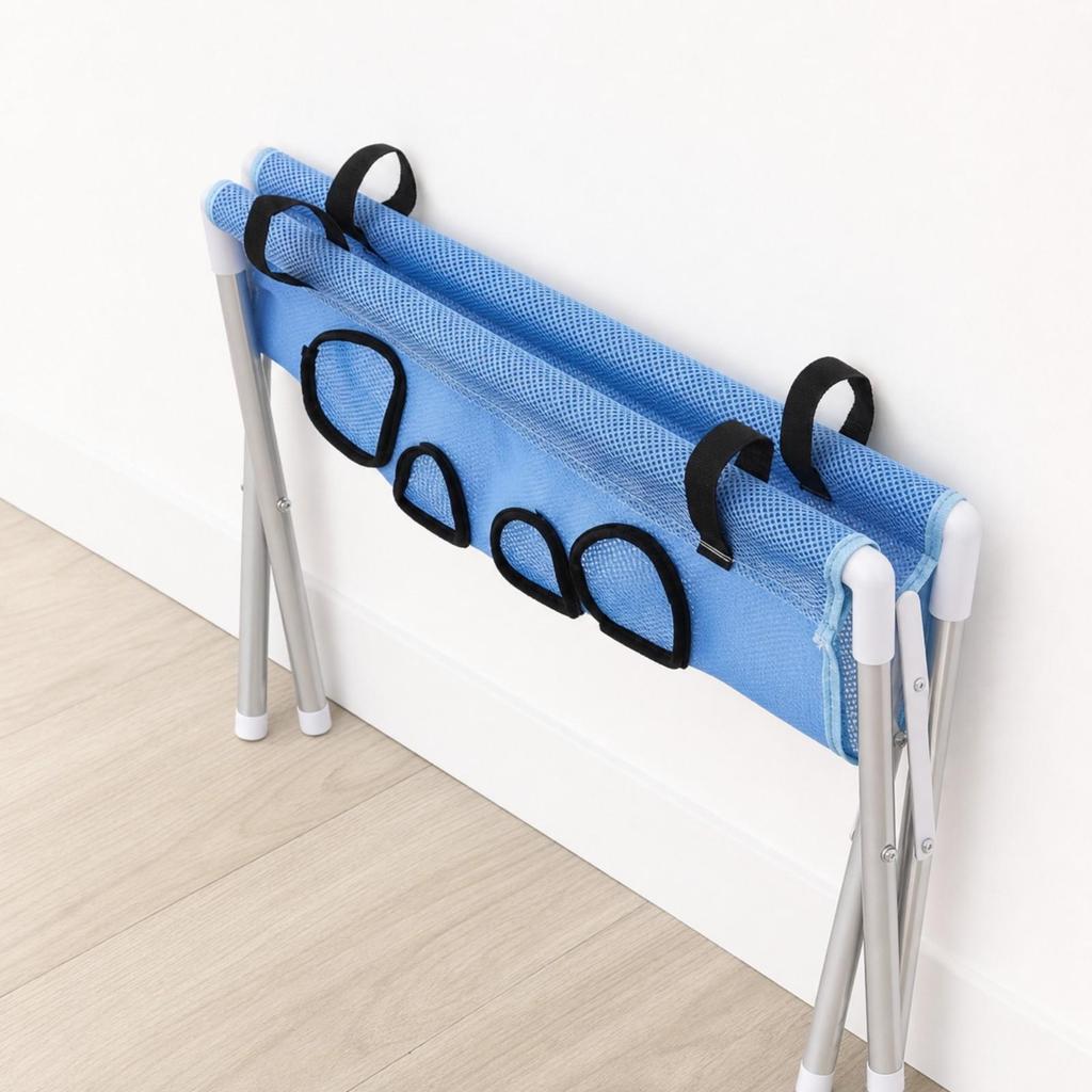 Bathing Restraint Stand Foldable Quick Draining Grooming Station for Pet Owners