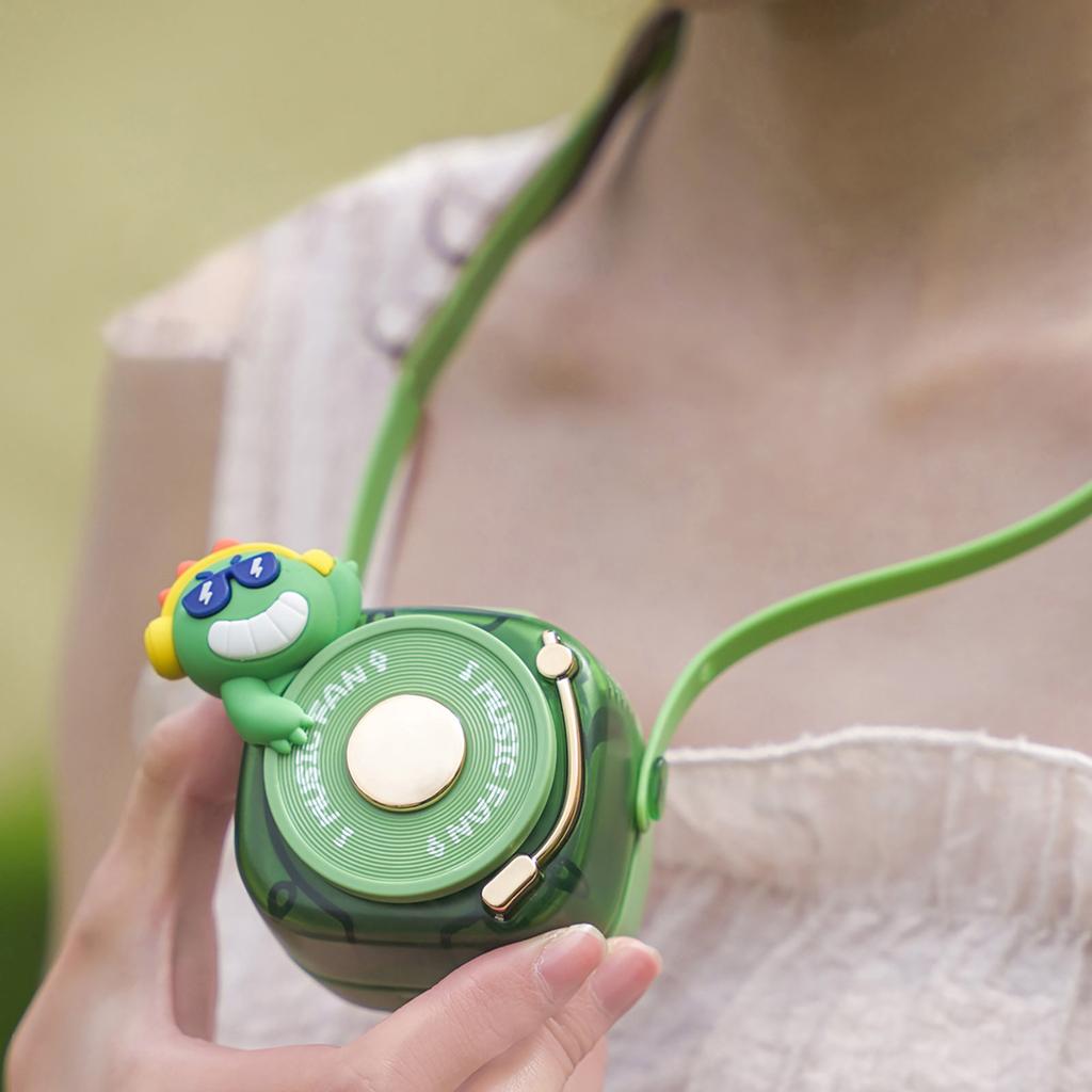 Children's Hanging Outdoor Portable Usb Rechargeable Leafless Hand- Small Fan