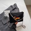 Canvas bag women's large capacity summer versatile messenger bag casual shoulder underarm bag commuter pillow bag