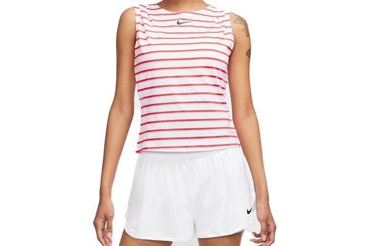 Nike Tennis Top Women s White Red CI9371-101 XL