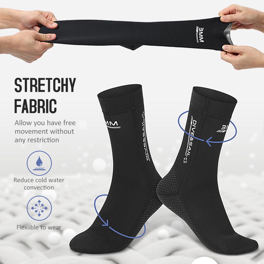 Neoprene Diving Socks Men Women Anti Slip Water Socks for Beach Snorkeling Surfing Swimming