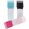 Hair Dye Bottle Shampoo Hair Coloring Dyestuff Applicator Bottle With Comb Teeth