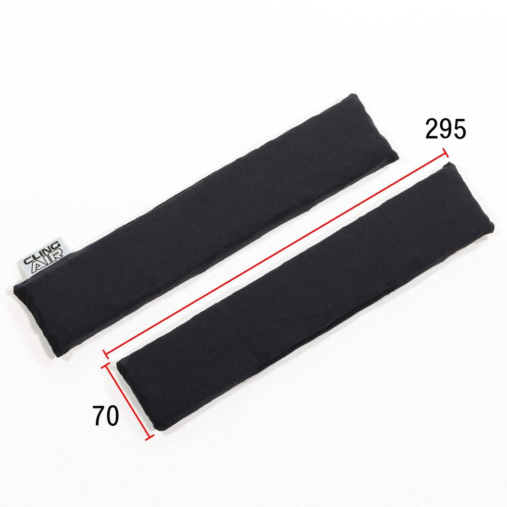 CLINGAIR Bucket Seat Lumbar Support, Large, 15mm, Red, K-CS7