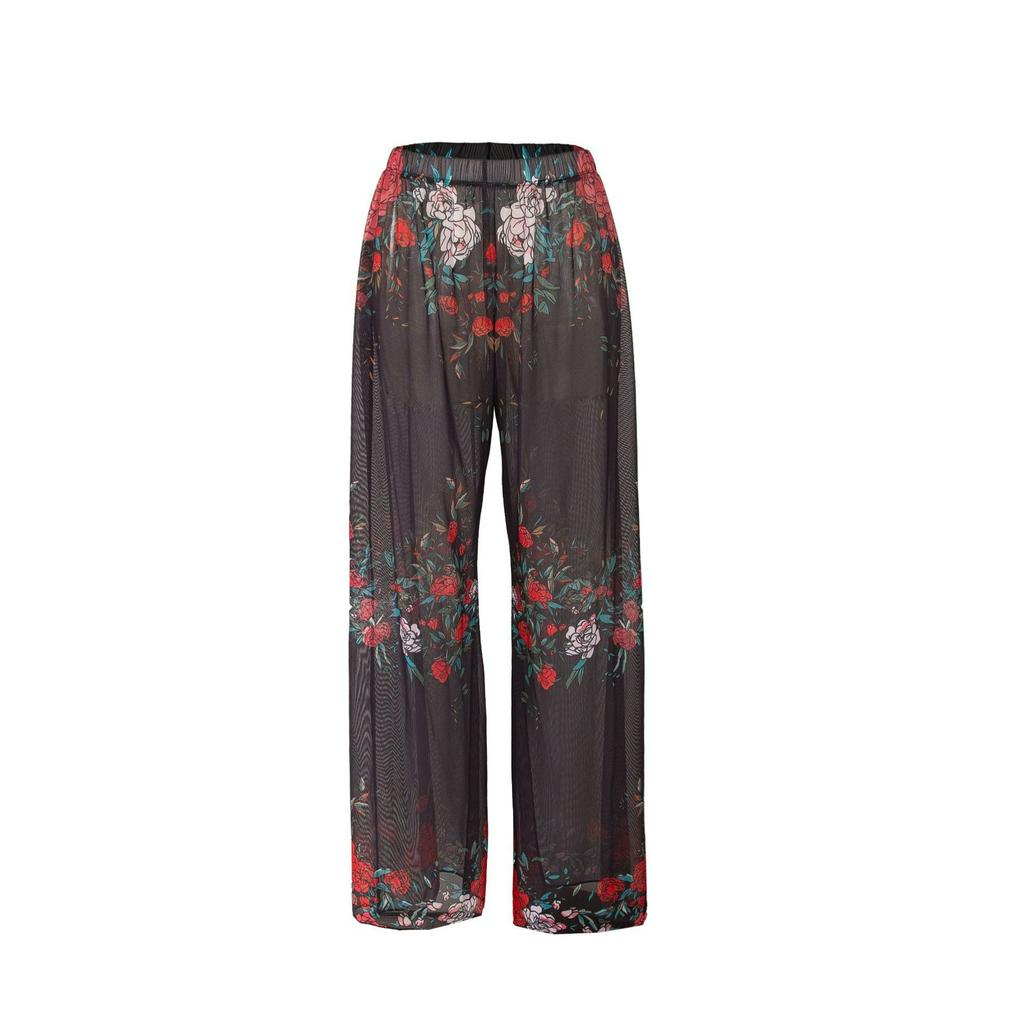 Summer UPF Sunscreen Ice Silk Trousers, Beach Pants, Loose Casual Wide-leg Pants, Dance Trousers, Anti-ultraviolet