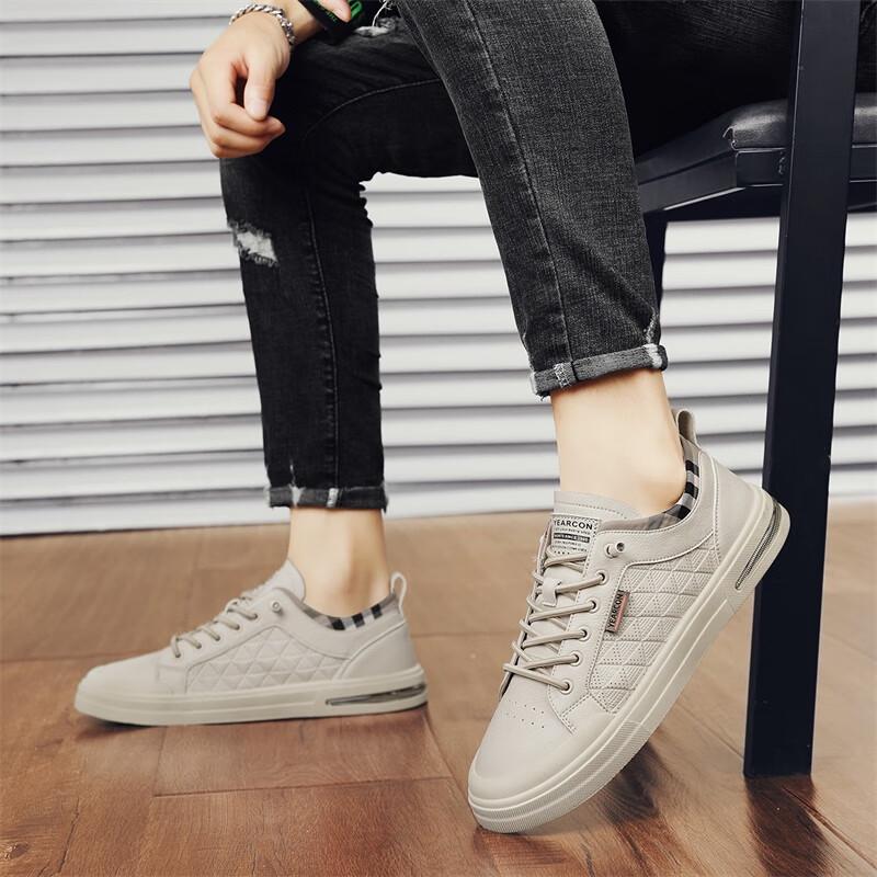 Erkang Men s Ultralight Casual Slip-On Sneakers 44