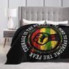 Black History Knitted Blanket Fleece  Super Warm Throw Blanket for Bedroom Sofa Bedroom Quilt