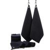5 Pcs Microfiber Towel with Hook Cleans Clubs Balls Hands Towel 30x30cm