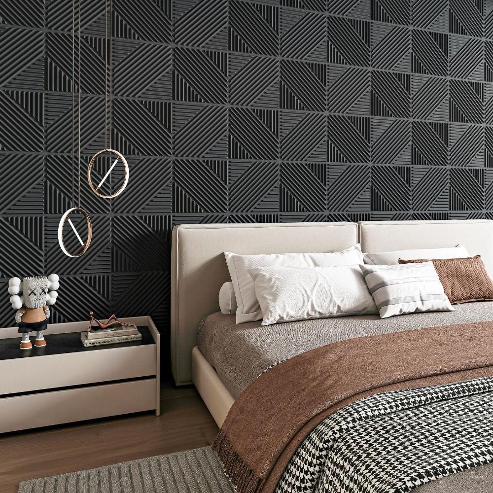 Self-adhesive Decorative 3D Wall Panels PVC 3D Wall Tiles New Wallpaper