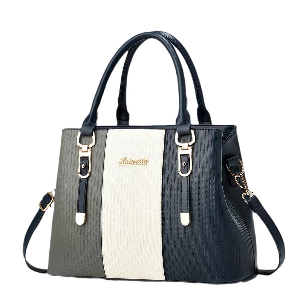 Prémiová patchworková barevná kabelka Všestranná taška přes rameno Módní Top vzhled Kvalita Vícevrstvá Velkokapacitní Crossbody taška de