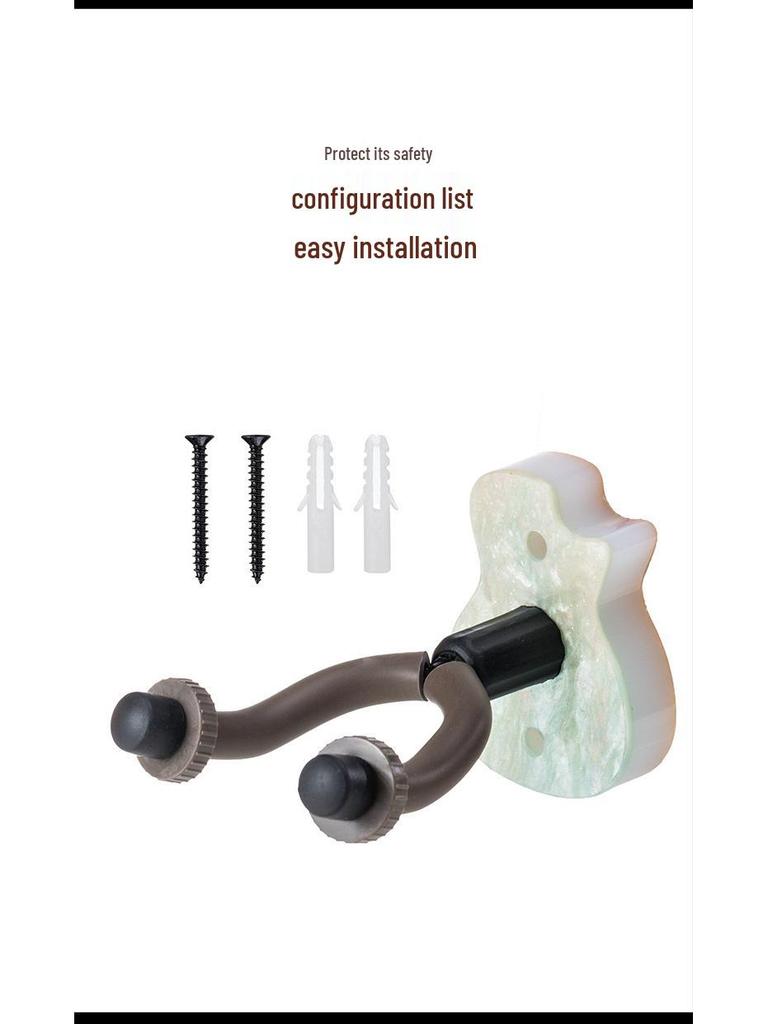 Guitar, Violin & Ukulele Wall Mount Bracket Hanger