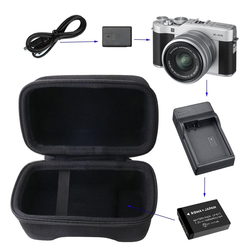 FUJIFILM Mirrorless Camera X-A5/X-A7 Protective Carrying Case/Storage Case -waiyu JP