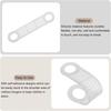 100Pcs Pad Mat Hanger Strip Transparent Anti-slip Gasket New Clothes Hanger Anti-slip Pad