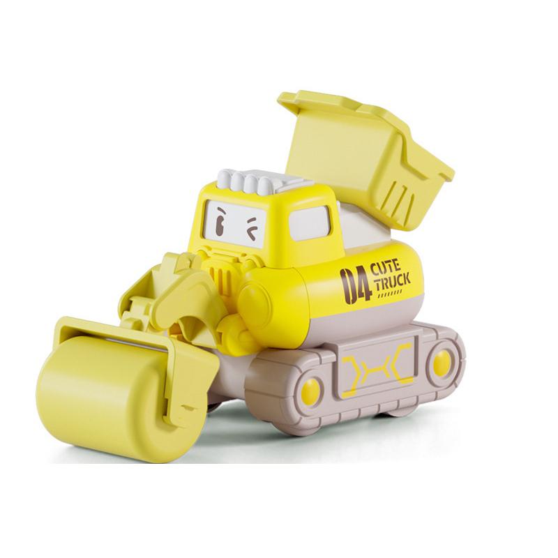 Mini Excavators Fun Construction Car Toys Educational Children Cognitive Interactive Puzzle Toys Creative Excavator Toys