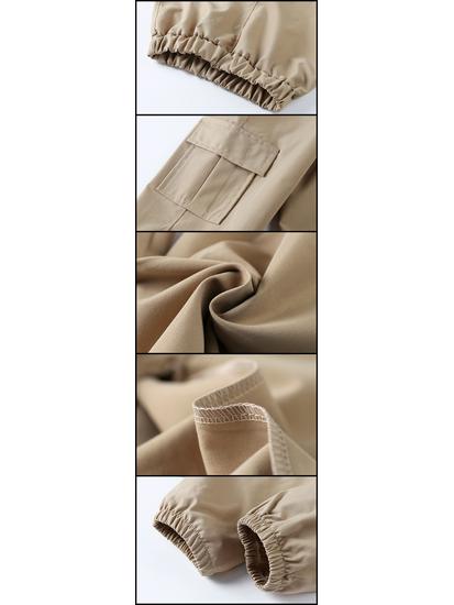 Korean Style Kids' Summer-Autumn Casual Workwear Pants