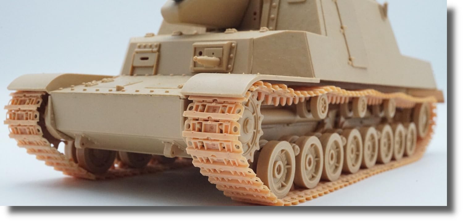 Fabscale Японский средний танк Тип 5 Набор шарнирных траков Amusing Hobby и FineMolds Пластиковые детали модели FAB35014 1/35 Chi-Ri (для Hori