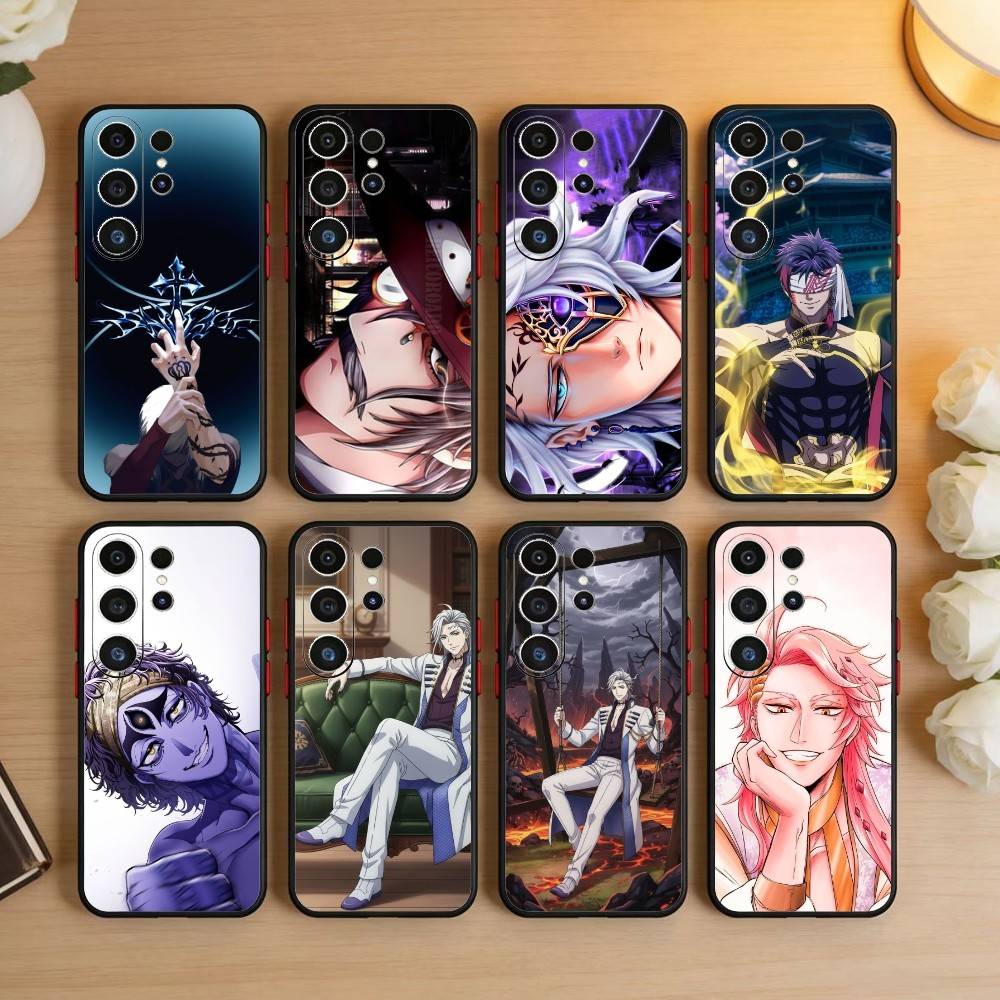 E-Record of Ragnarok Anime Phone Case For Samsung S26,S25,S24,S23,S22,S21,S20,Ultra,Plus,FE Black Soft Cover