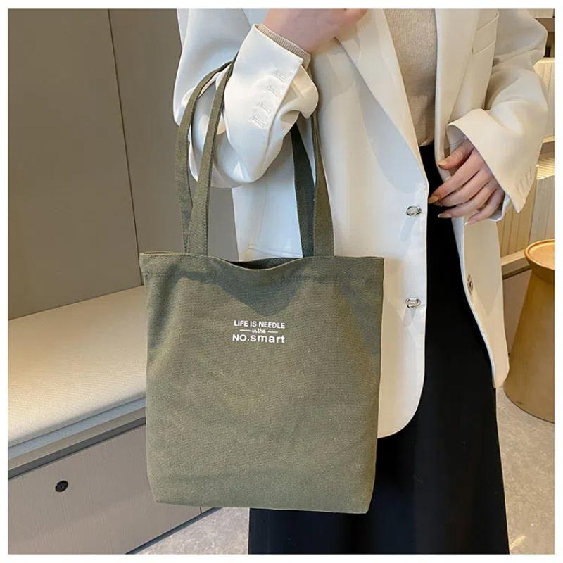 Women Canvas Tote Casual Shoulder Work Bag Large Capacity Top Handle Bag Multifunction Big Shopping Handbag