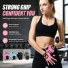 1 Paar Fitnesshandschuhe für das Fitnessstudio Gewichtheben Bodybuilding Training Halbfinger Handschutz Trainingsausrüstung für Männer Frauen