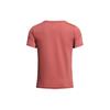 Under Armour Meridian Solid Round Neck Training Short Sleeve T-Shirt Women T-Shirts Orange Pink 1379155-611