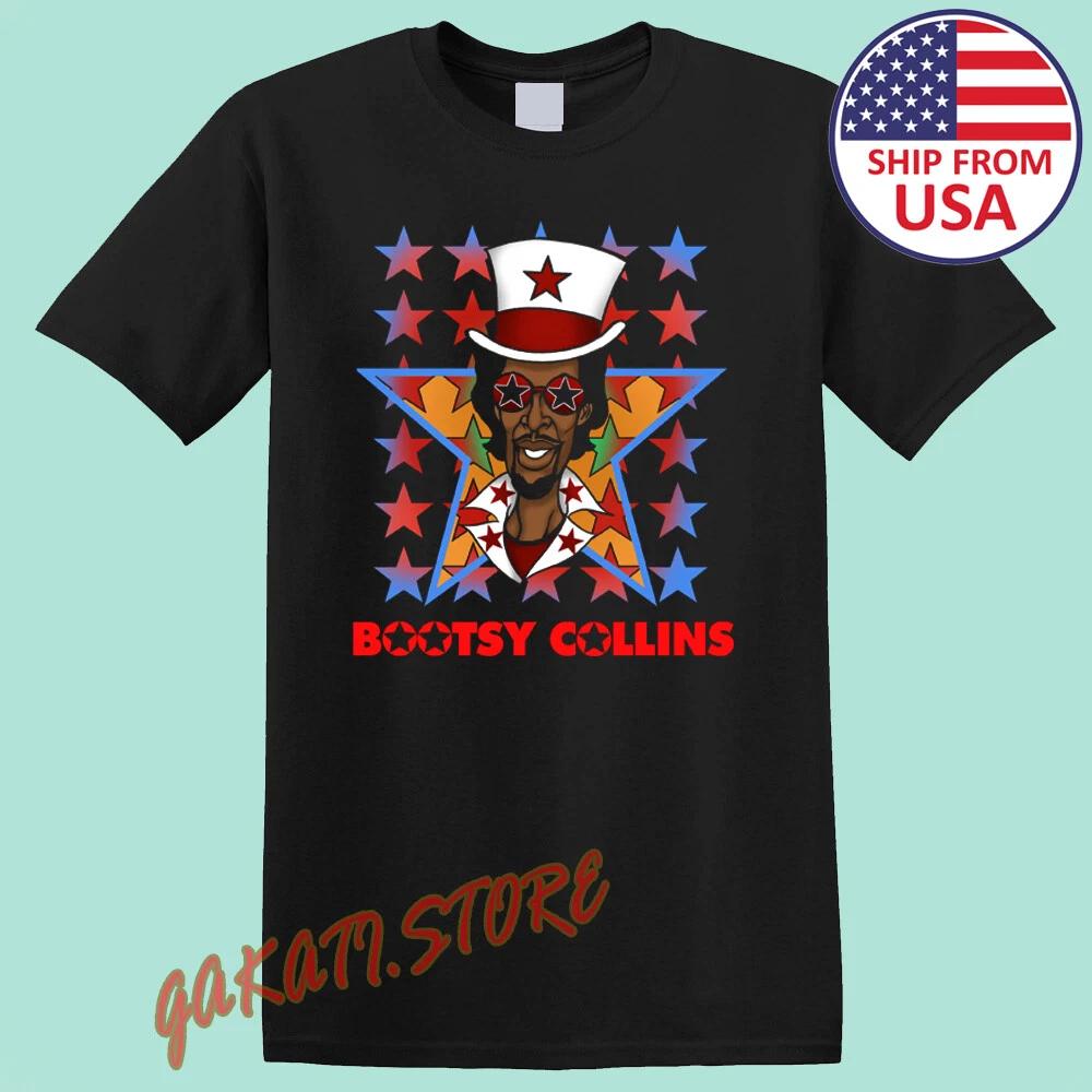 Bootsy Collins Men s Black Size S-5XL S