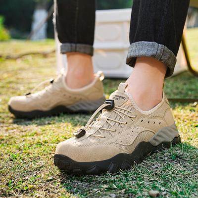 Jinjiang große Größe Outdoor Bergsteigen atmungsaktiv rutschfest Offroad Wandern Kletterschuhe Angler tragen Sportschuhe