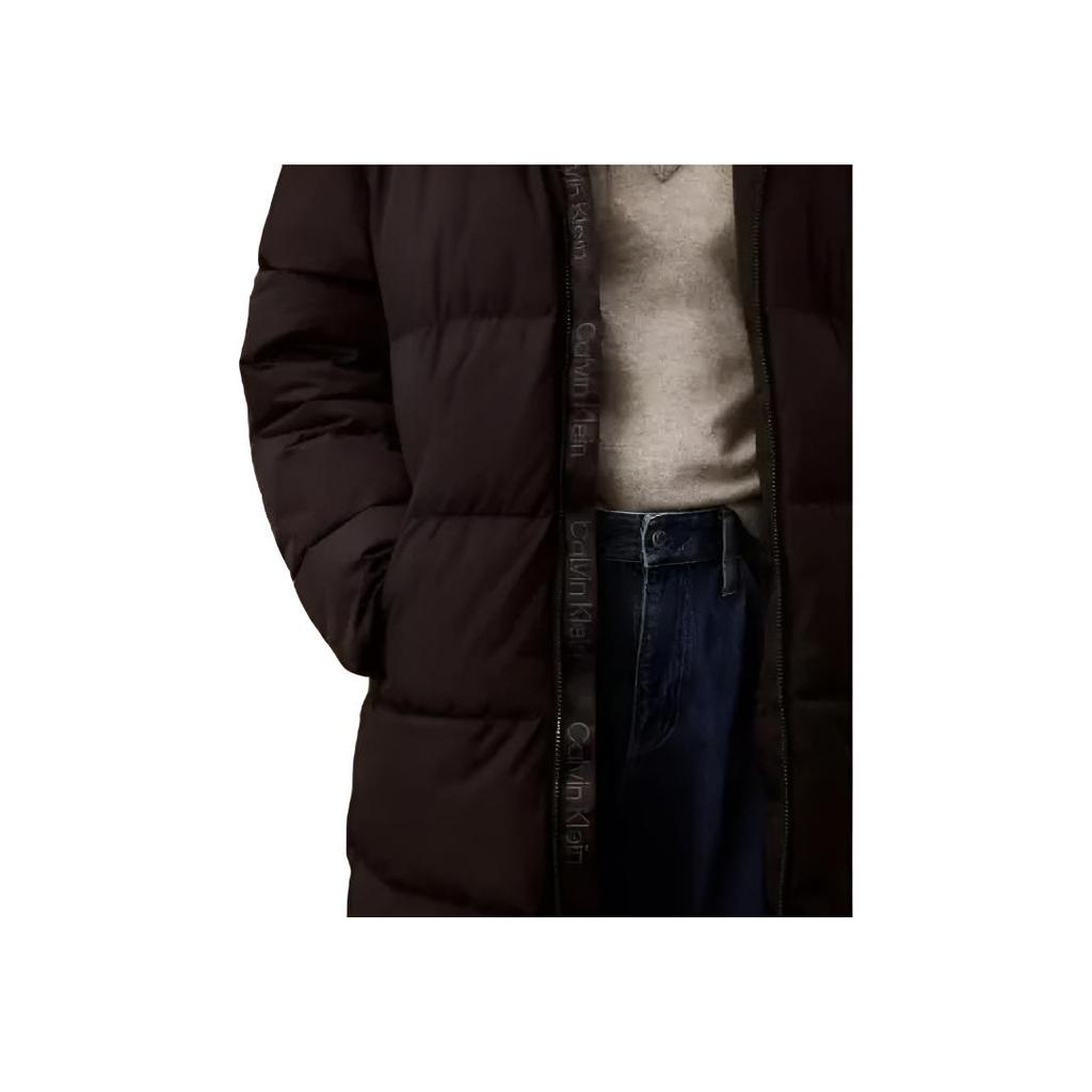 Calvin Klein Loose Warm Casual Long Sleeve Cotton Jacket Women Jackets Black 40WL407-001