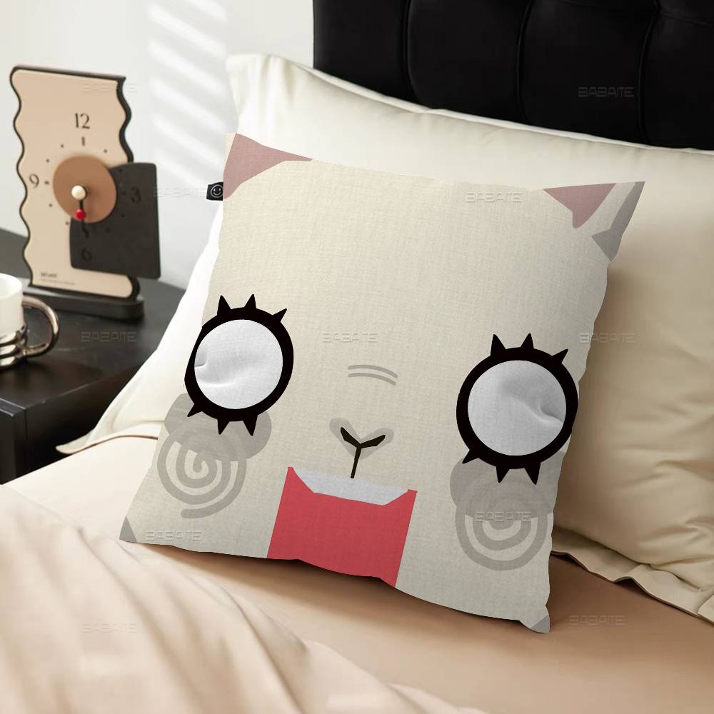 Anime Cartoon B-Beastar-s Pillow Cover for Bedroom Room and Living Room Sofa Decorative Cushion Cover