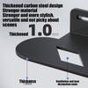 Nástěnný držák soundbaru Pod TV Montážní držák soundbaru Plovoucí úložný regál pro router Dálkové ovládání Ocelový držák reproduktoru