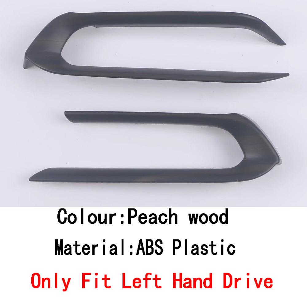 For Toyota Venza/Harrier    2024 Car Interior Side Left+Right Air Condition Outlet Vent Trim Cover Frame Sticker